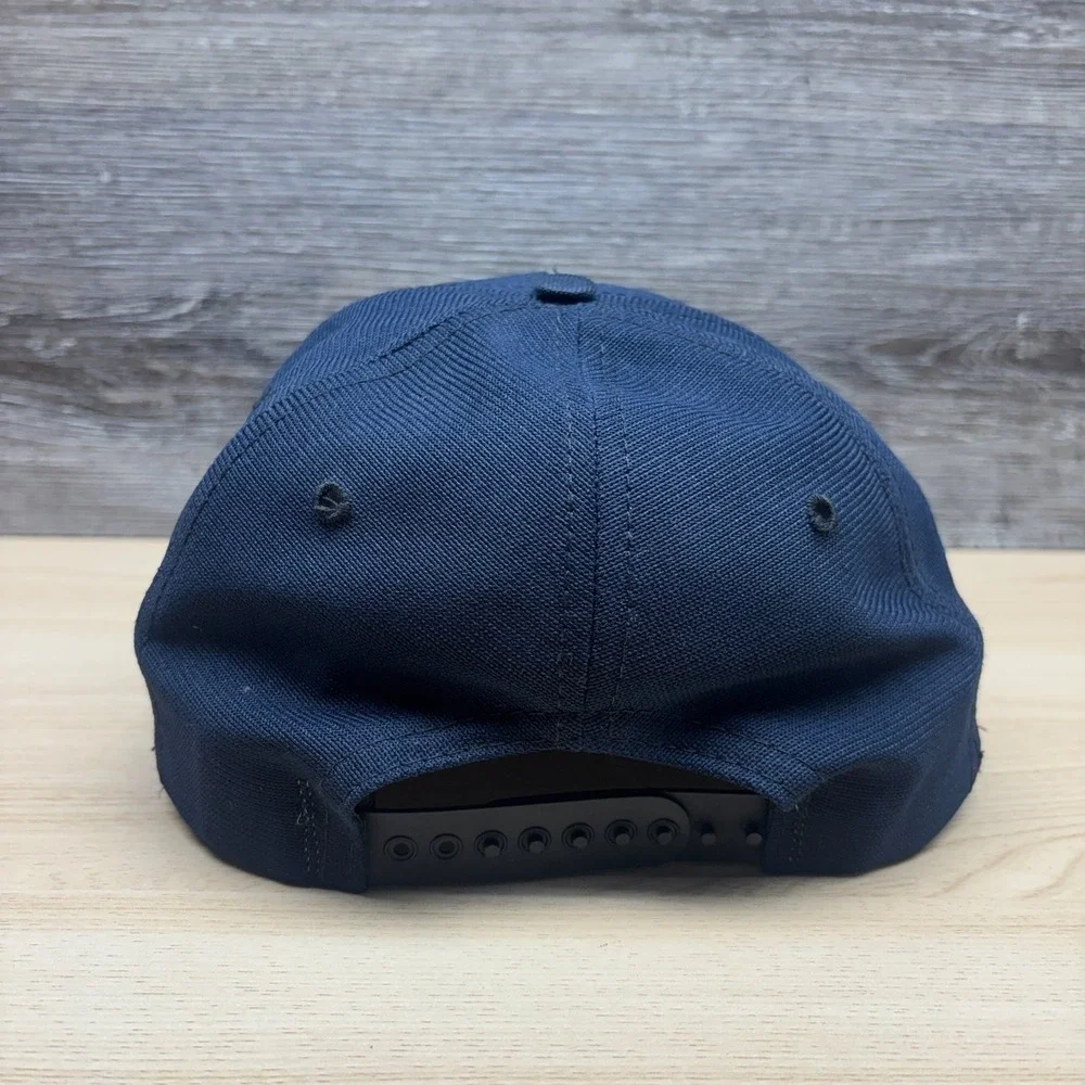 Vintage MV Zenith Cruise Ship Hat Cap Snap Back Blue Scrambled Eggs New Era 90s‎